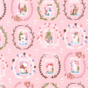 Robert Kaufman SRKF-21752-144 Peach Winter Days Flannel